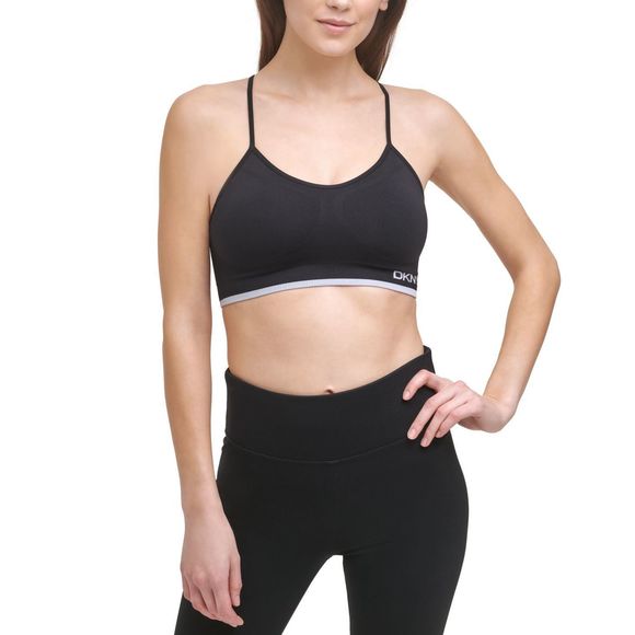 DKNY Womens Sport Strappy Seamless Sports Bralette Size Small - Picture 4 of 4